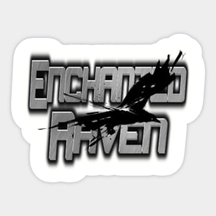 Enchanted Raven Sticker